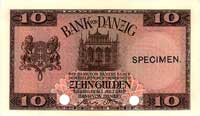 10 guldenów 1.07.1930, Miłczak G48, Ros. 839, be