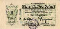 Świnoujście, 1 bilion marek 12.11.1923, Keller 4945.h