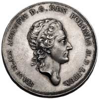medal pamiątkowy \Signatum Hoc Memori ...\" autorstwa J. F. Holzhaeussera około 1770 r.