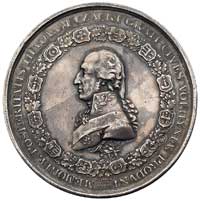 Tadeusz Czacki - medal autorstwa Carla Meisnera i Teodora Tołstoja 1809 r., Aw: Popiersie Czackieg..