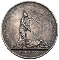 Tadeusz Czacki - medal autorstwa Carla Meisnera i Teodora Tołstoja 1809 r., Aw: Popiersie Czackieg..