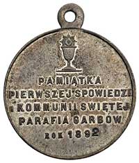 medalik brązowy z uszkiem pamiątka pierwszej spo
