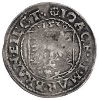 Joachim II 1535- 1571, grosz 1538, Berlin lub Stendal, Neumann 6.11b
