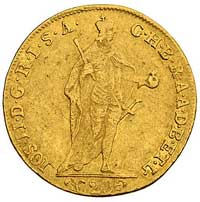 Józef II 1780-1790, dwudukat 1784, Krzemnica, Huszar 1859, Fr. 195, złoto 6.92 g