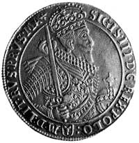 talar 1628, Bydgoszcz, Aw: Popiersie i napis, Rw: Tarcza herbowa i napis, Kop. III. s. b., Dav. 43..
