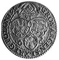 szóstak 1599, Malbork, j.w., Kop. V. 2., -RR-, H-Cz. 1111 (odm. z dużą głową).