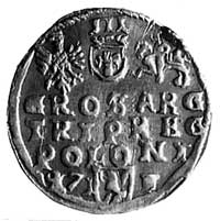 trojak 1597, Lublin, j.w., Kop. XXXVII. 1. b. -RR-, Wal. LXXIV. b. R2.
