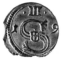 trzeciak 1619, Kraków, Aw: Monogram, Rw: Tarcze herbowe, Kop. III. 4., -R-, H-Cz. 1390 Rl.