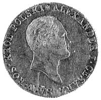 50 złotych 1819, Warszawa, Aw: Głowa i napis, Rw