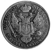 10 złotych 1824, j.w., Plage 27.R1.