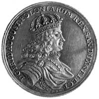 medal pamiątkowy genealogiczny 1699, Aw: Popiers