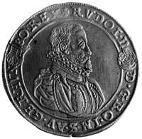 talar 1599r., Krzemnica, Aw: Popiersie i napis, Rw: Orzeł i napis, Dav. 8066.