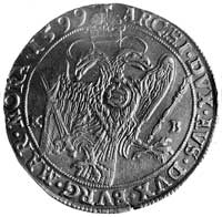 talar 1599r., Krzemnica, Aw: Popiersie i napis, Rw: Orzeł i napis, Dav. 8066.