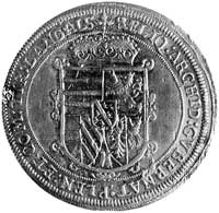 talar 1621, Ensisheim, Aw: Popiersie i napis, Rw: Tarcza herbowa i napis, Dav. 3346.