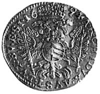 1/3 dukata 1694, Wrocław, j.w., Fr. 184, Her. 460, FbSg. 596, -RR-.