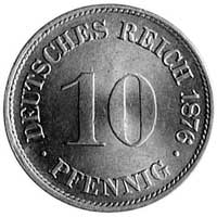 10 fenigów 1876, Karlsruhe, J.4.