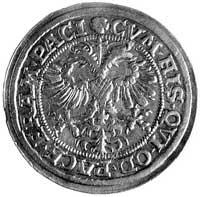 dicken 1610, Zug, Aw: Popiersie św. Oswalda w zbroi, napis i data 1610, Rw: Dwugłowy orzeł i napis..