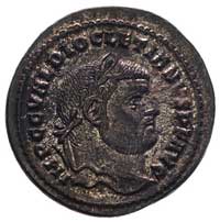 Dioklecjan 284-305, duży folis- Kartagina, Aw: Głowa w wieńcu w prawo i napis w otoku IMP CC VAL D..