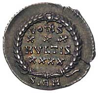 Konstancjusz II 337-361, silikwa- Sirmium, Aw: P