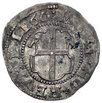 Gotthard Kettler 1559-1561, ferding 1560, Rewal, Aw: Tarcza herbowa mistrza i napis w otoku GOTHA...