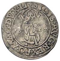 trojak 1562, Wilno, odmiana napisu LI / LI, Kurp. 821 (R), Gum. 620, duża srednica krążka (23 mm),..