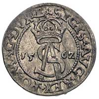 trojak 1562, Wilno, odmiana napisu L / LI, Kurp.