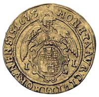 dukat 1635, Toruń, H-Cz. 1761 (R4), Fr. 58, T. 40, złoto, 3.17 g, patyna