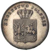 5 złotych 1831, Warszawa, Plage 272, ładnie zachowana moneta ze starą patyną