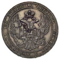 3/4 rubla = 5 złotych 1833, Petersburg, Plage 343, Bitkin 1055, stara patyna