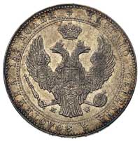 3/4 rubla = 5 złotych 1839, Warszawa, Plage 363, Bitkin 1094, patyna