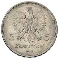 5 złotych 1928, Bruksela, Nike, Parchimowicz 114