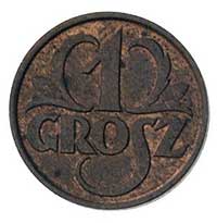 1 grosz 1928, Warszawa, Parchimowicz 101 d