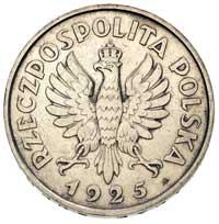 5 złotych 1925, Konstytucja, odmiana 81 perełek, Parchimowicz 113 b, wybito 1.000 sztuk, srebro 24..