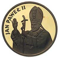 1.000 złotych 1982, Szwajcaria, Jan Paweł II, Parchimowicz 338 b, złoto 3.42 g