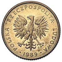 10 złotych 1989, wypukły napis PRÓBA, Parchimowi
