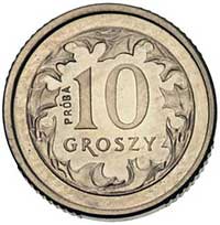 10 groszy 1991, PRÓBA, Parchimowicz -, nikiel, n