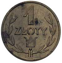 Puck, 1 złoty Spółdzielni Morskiego Dywizjonu Lotniczego 1934, II emisja, Bart. 220 (R7b), mosiądz..