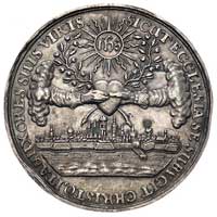 medal zaślubinowy autorstwa Jana Höhna seniora, 