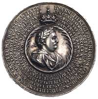 Zwycięstwa koalicji antytureckiej- medal autorstwa Jana Höhna juniora wybity w 1684 r, Aw: Popiers..
