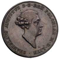 Stanisław August Poniatowski- medal koronacyjny 