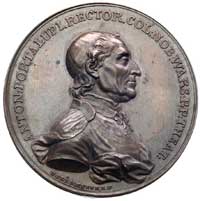 Antoni Portalupi medal autorstwa J. F. Holzhaeussera 1774 r., Aw: Popiersie Portalupiego w stroju ..