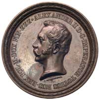 założenie Akademii Medyczno-Chirurgicznej w Warszawie- medal autorstwa J. Minheymera 1857 r., Aw: ..