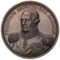 Fryderyk August I król Saksonii - medal autorstw