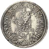 Parys von Lodron 1619-1653, talar 1624, Salzburg, Aw: Stojący św. Rudbert i napis wokoło, Rw: Matk..
