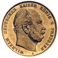 10 marek 1873/A, Berlin, J. 242, Fr. 3819, złoto