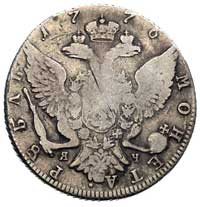rubel 1776, Petersburg, Bitkin 207, Uzd. 1075