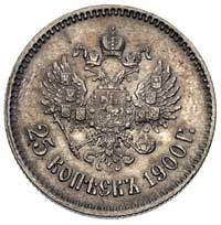 25 kopiejek 1900, Petersburg, Bitkin 90 (R), Uzd