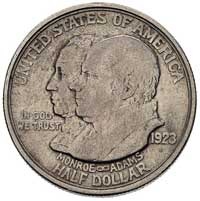 1/2 dolara 1923, 100 lat Doktryny Monroe'a