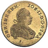 dwudukat 1774/E, Karlsburg, Huszar 1830, Fr. 191, złoto 6.98 g, ładny egzemplarz