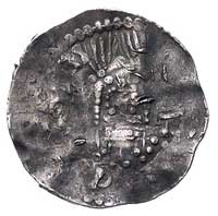 Henryk II 1002-1024, denar, Aw: Popiersie i napis, Rw: Budowla i napis, Dbg 788, 19 mm, 1.38 g